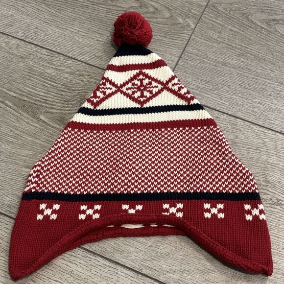 Vintage Disney Winnie The Pooh & Piglet Beanie Hat Knitted Winter Hat Medium - Picture 2 of 3